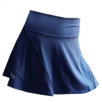 SKSPS001 Sports shorts women's culottes double-layer anti-light loose fitness shorts yoga training quick-drying running high-waisted hakama sports hakama high-waisted sweatpants